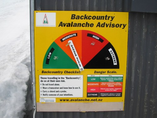 Avalanche Advisory