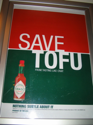 Save tofu