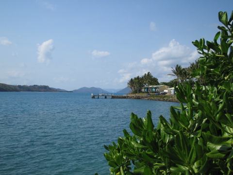 Back side of Daydream Island