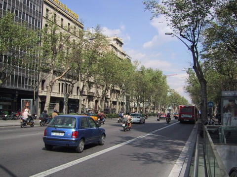 Scooters of Barcelona