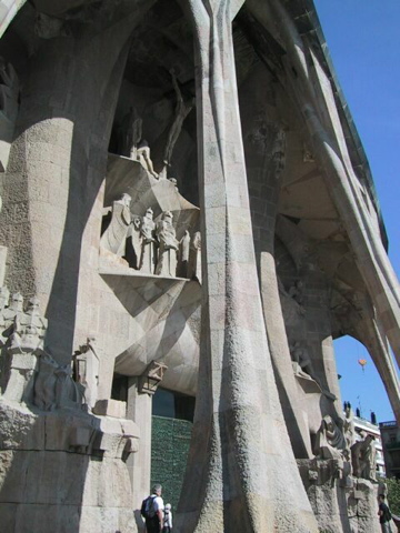 Entrance I, Sagrada Familia view 2