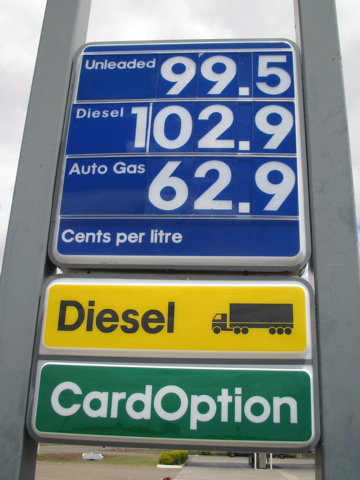 Petrol sign