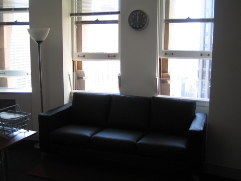 Sofa moved in today